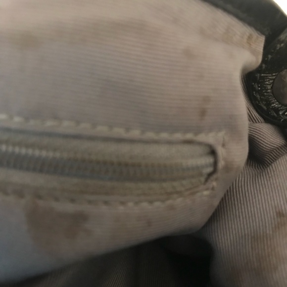 Black coach purse with patent leather trim - Picture 8 of 8